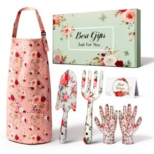 Futricy Garden Tool Set Iron Handles Women Gift-0