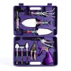 Garden Tool Set JUMPHIGH 10in1 Rubber Handles-1