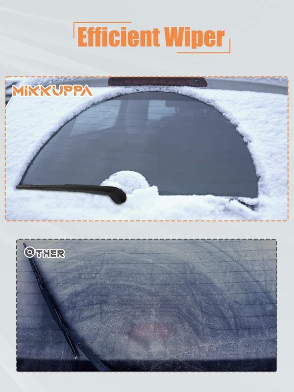 Mikkuppa Rear Wiper Blade Plastic for Ford Focus-2