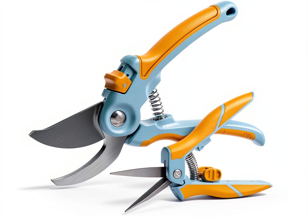 NEXON German SK5 Steel Bypass Pruning Shears in use
