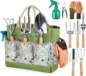 Grenebo Garden Tool Set Stainless Steel Rustproof-0