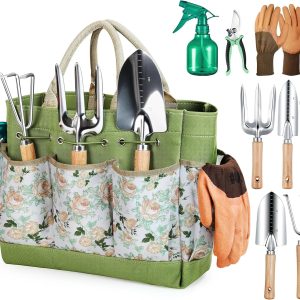 Grenebo Garden Tool Set Stainless Steel Rustproof-0
