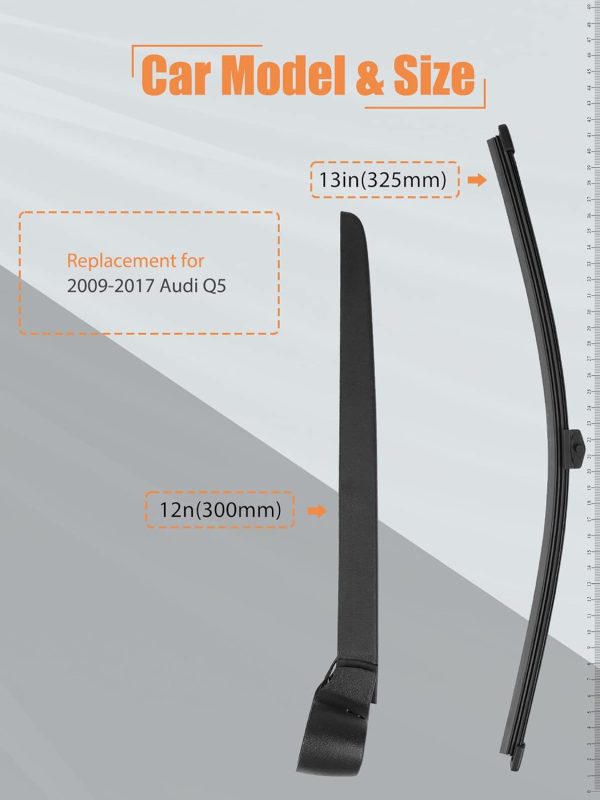 Audi Q5 Rear Wiper Arm and Blade Replacement-1