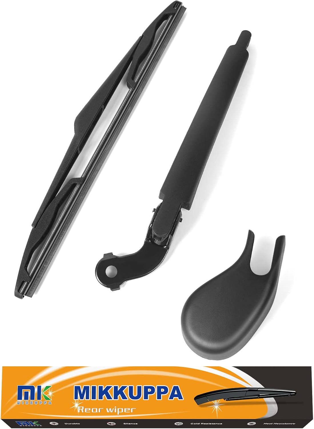 Installing Mikkuppa rear wiper blade on a Ford Focus rear windshield