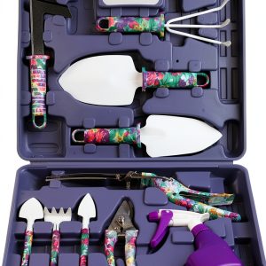 Garden Tool Set JUMPHIGH 10in1 Rubber Handles-0