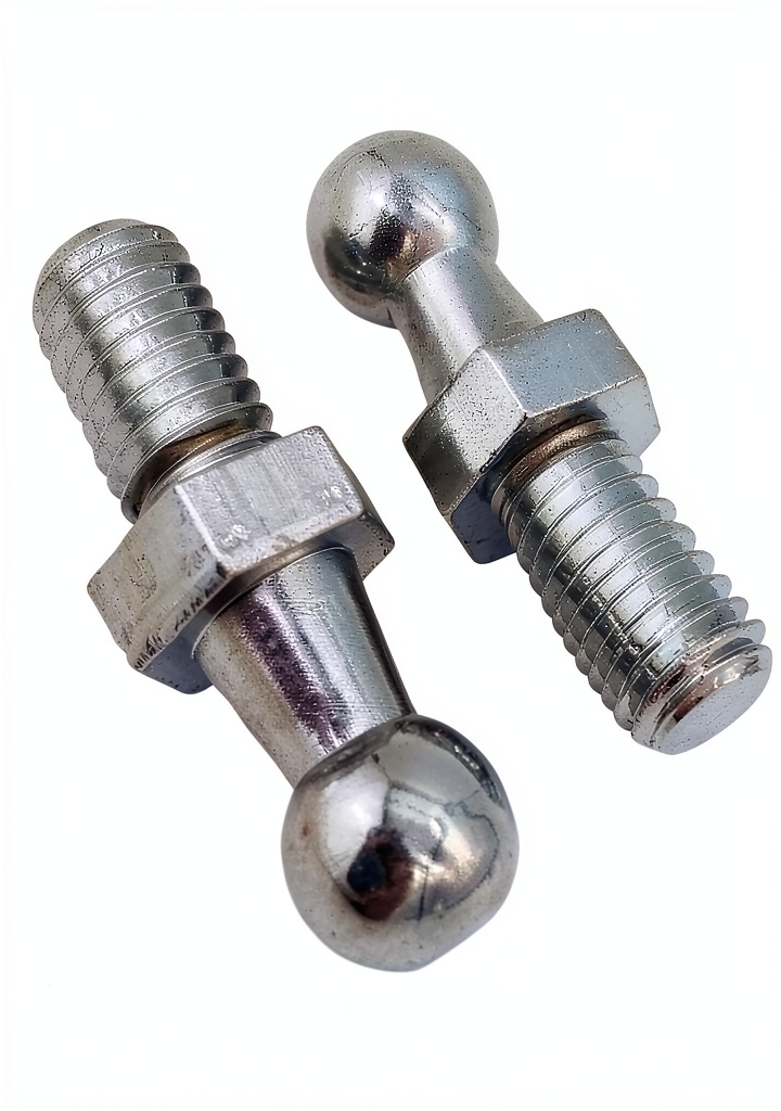 Installing Generic Metal Ball Pin Bolt in a vehicle tailgate