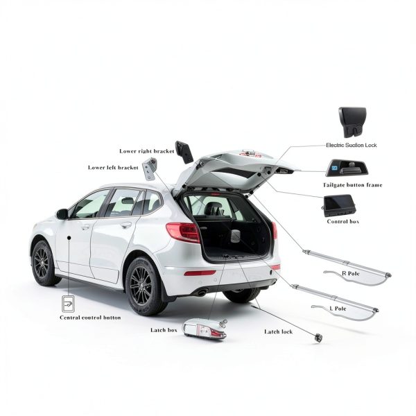 Power Tailgate System PLEXYNOVAR One Touch Kia-5